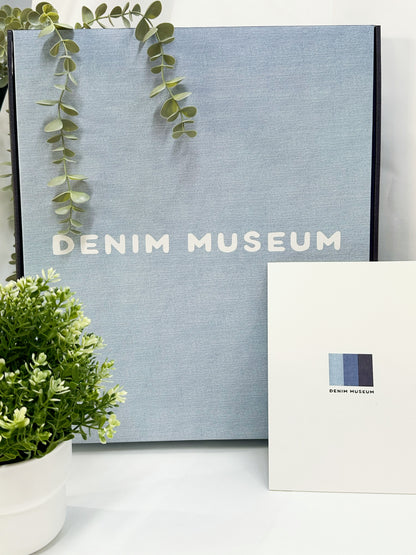 Denim Museum Gift Packaging Box and Exquisite Card for Unisex