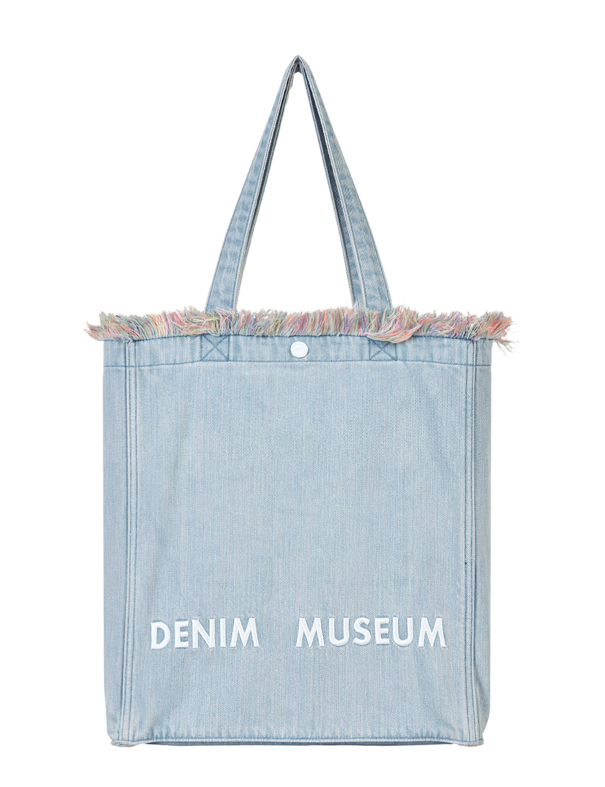 DENIM MUSEUM Forest Glow Series - Tassel Denim Bag, Dreamy Nature Style, Ethereal Artistic Choice for Women